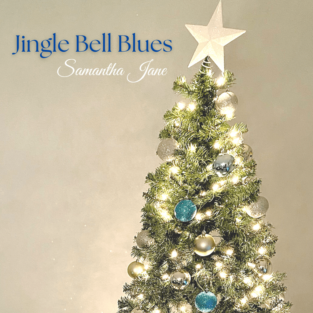 Album Cover Art for the song "Jingle Bell Blues" by Samantha Jane